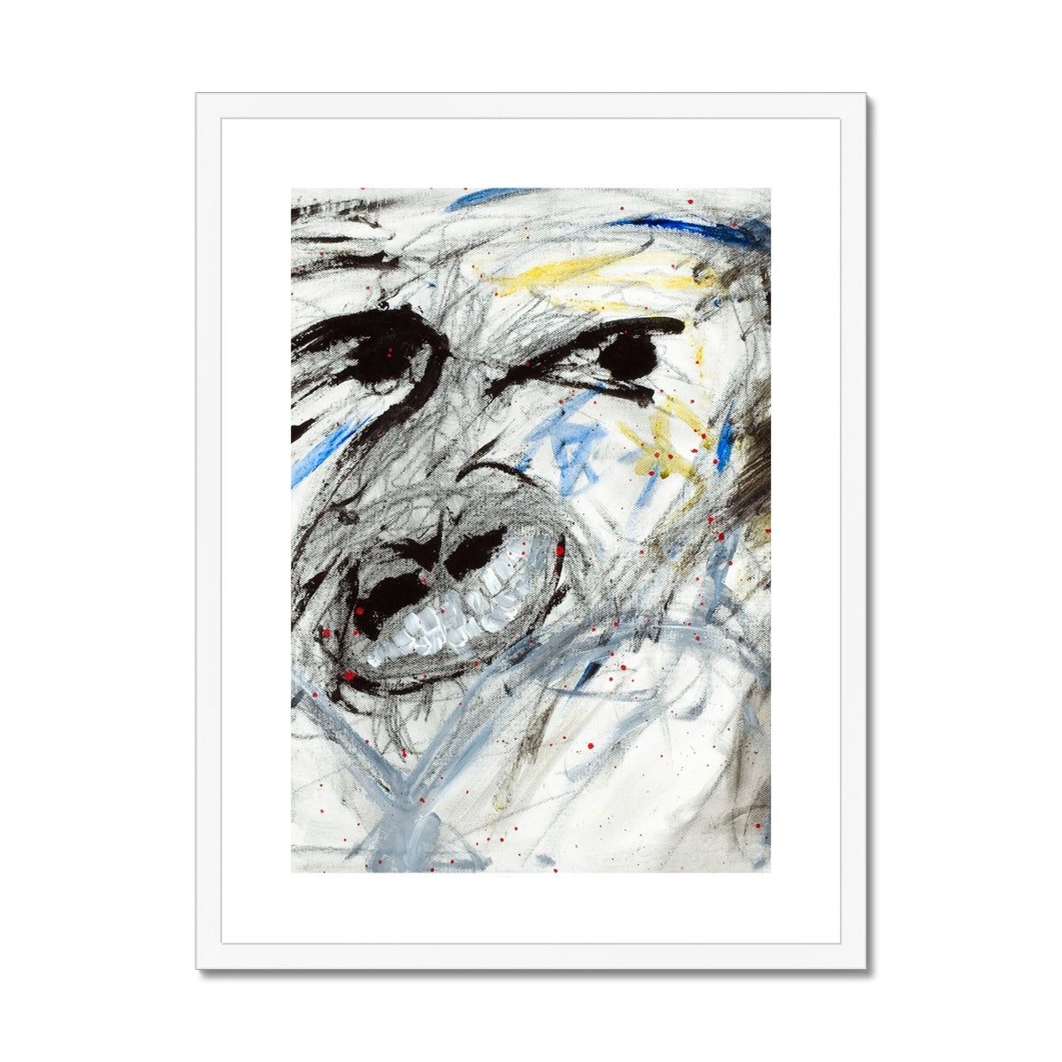 Never Look Back Framed & Mounted Print