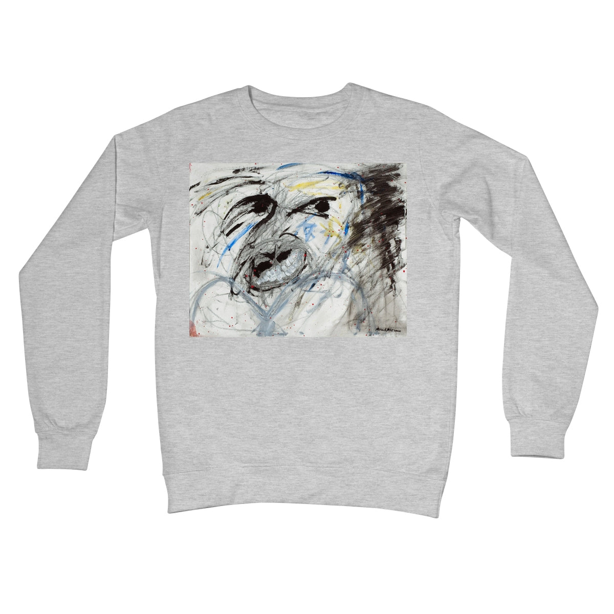 Never Look Back Crew Neck Sweatshirt