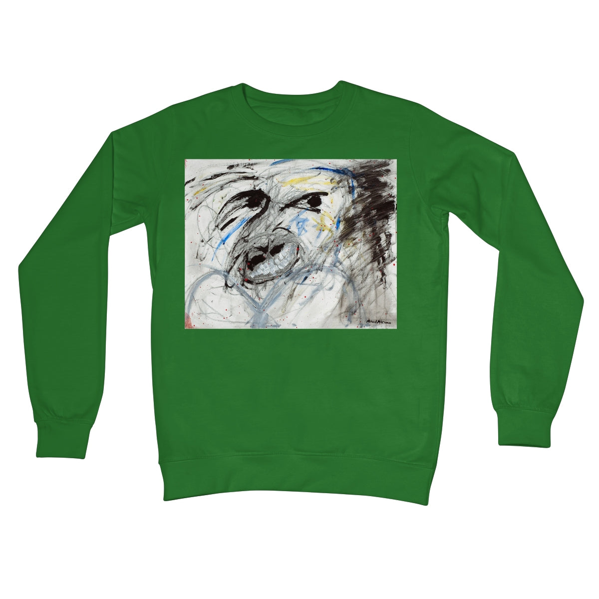 Never Look Back Crew Neck Sweatshirt