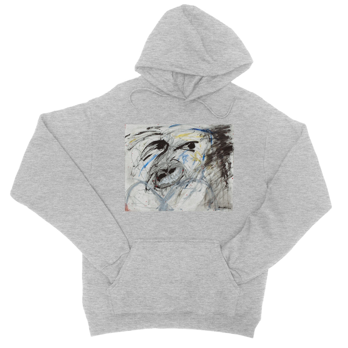 Never Look Back College Hoodie