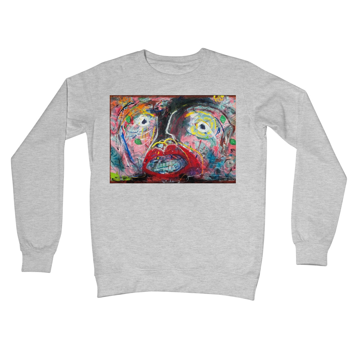 Flowers and Birds  Crew Neck Sweatshirt