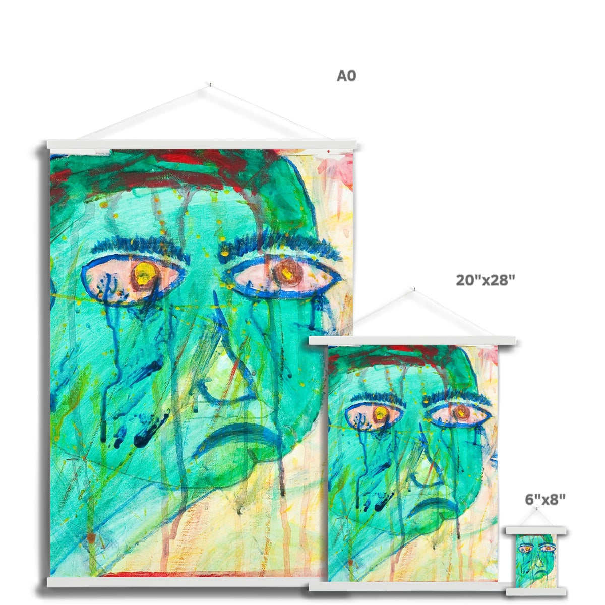 RAY Fine Art Print with Hanger