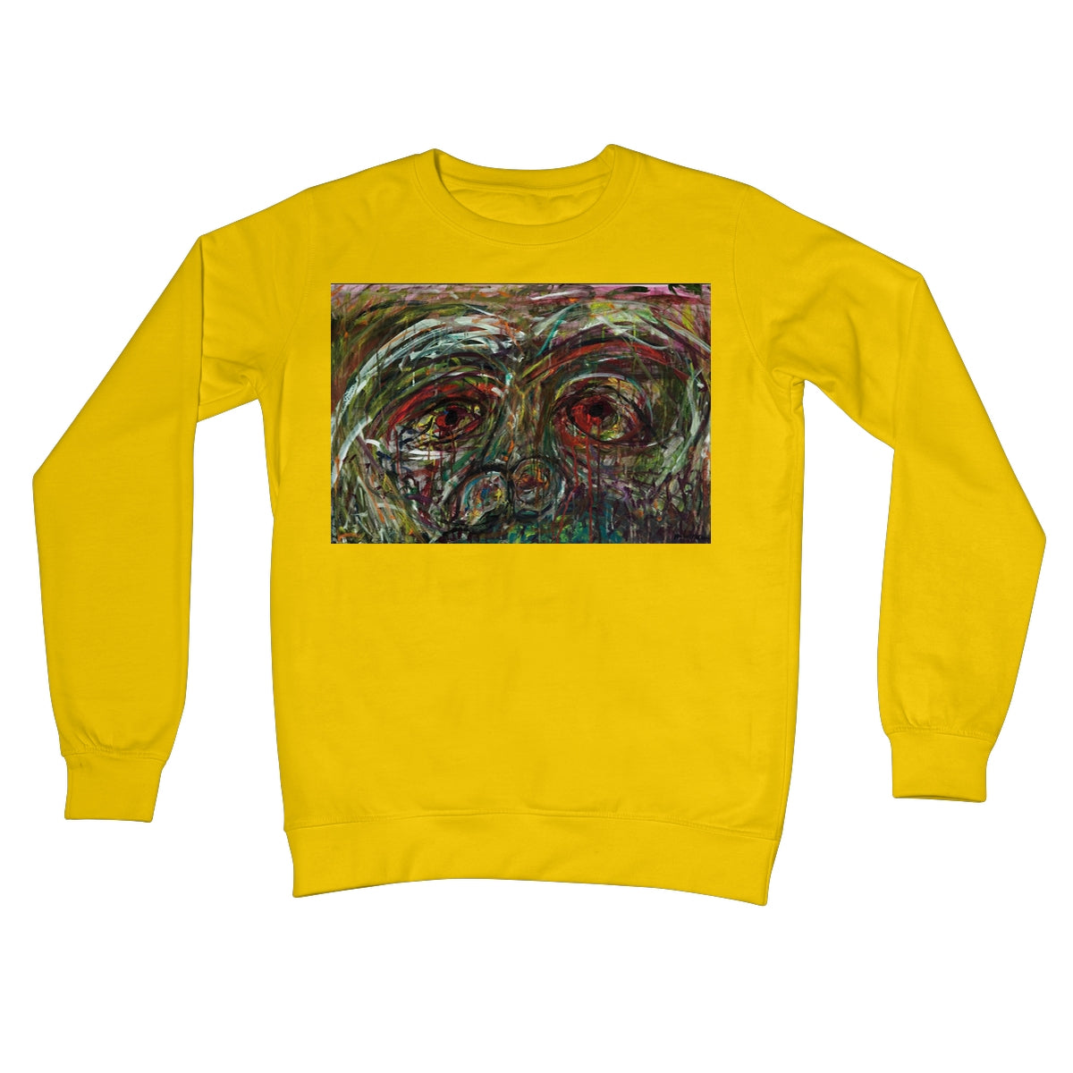 Bleeding Tears  Crew Neck Sweatshirt