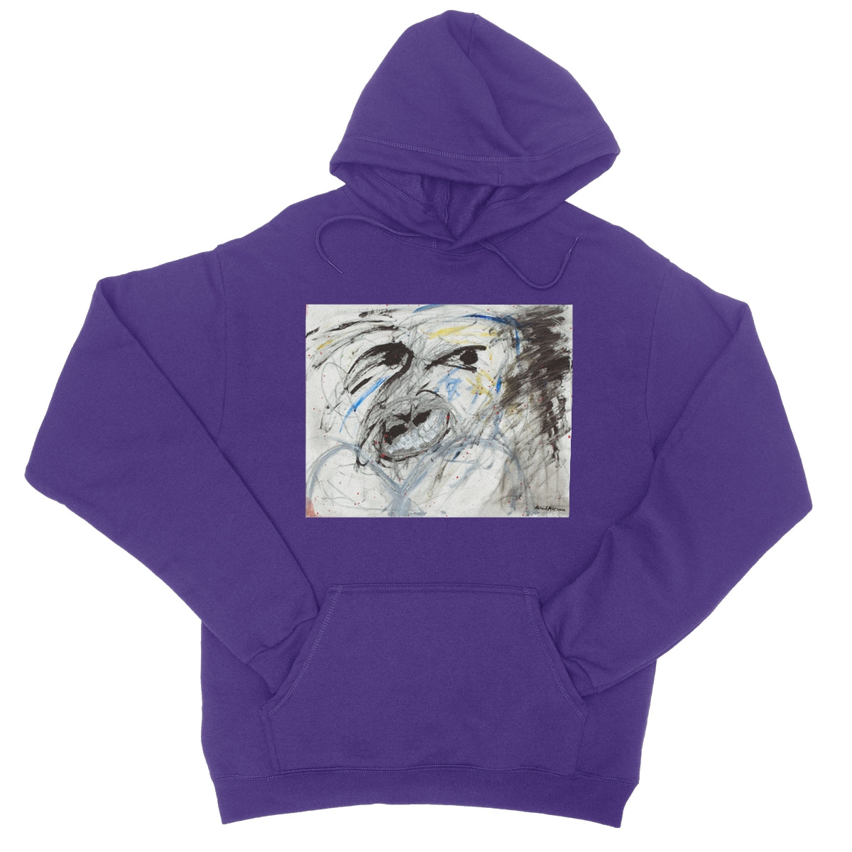 Never Look Back College Hoodie