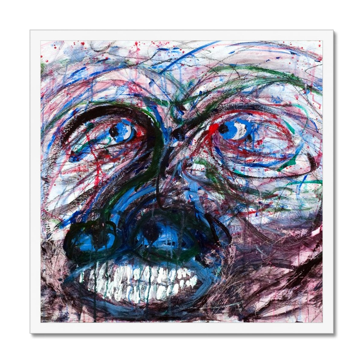 Caught In Between  Framed Print