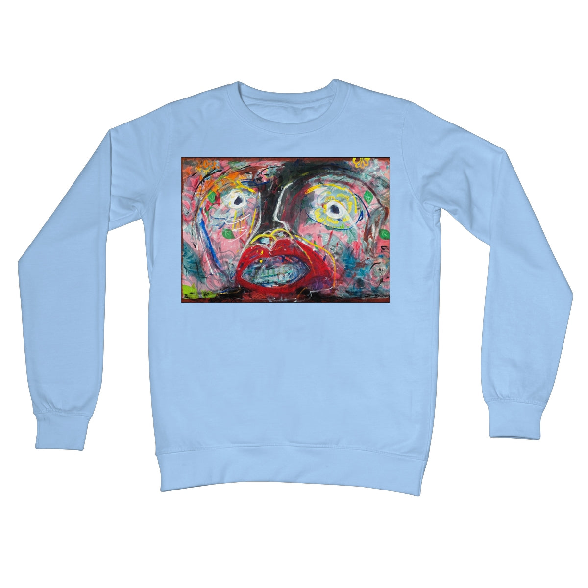 Flowers and Birds  Crew Neck Sweatshirt