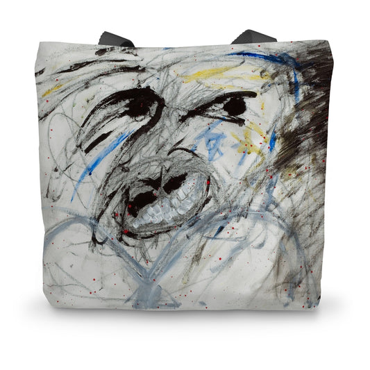Never Look Back Canvas Tote Bag