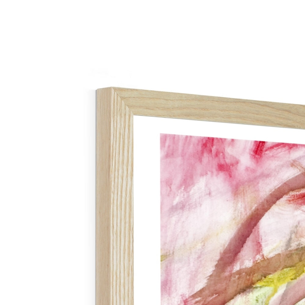 In The Mirror  Framed Print