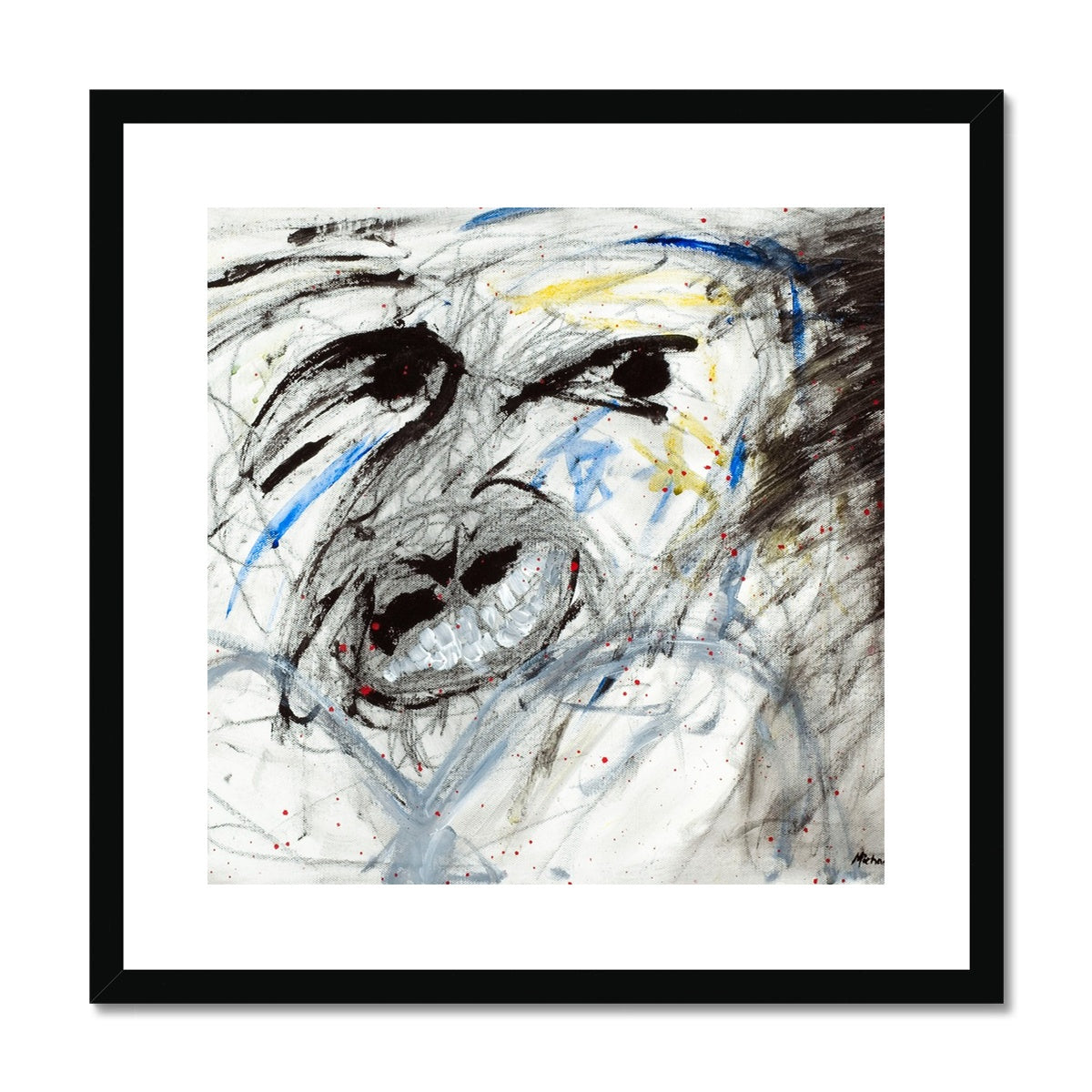 Never Look Back Framed & Mounted Print