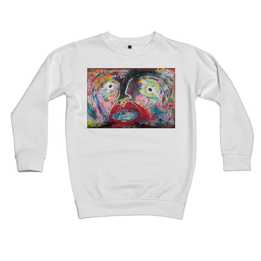 Flowers and Birds  Kids Sweatshirt