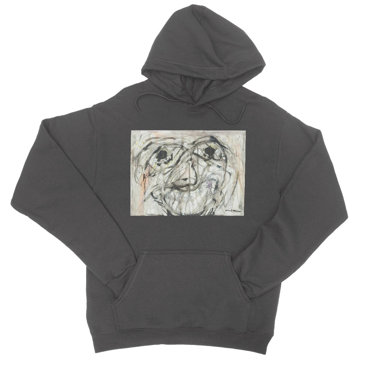 My Happy Place  College Hoodie