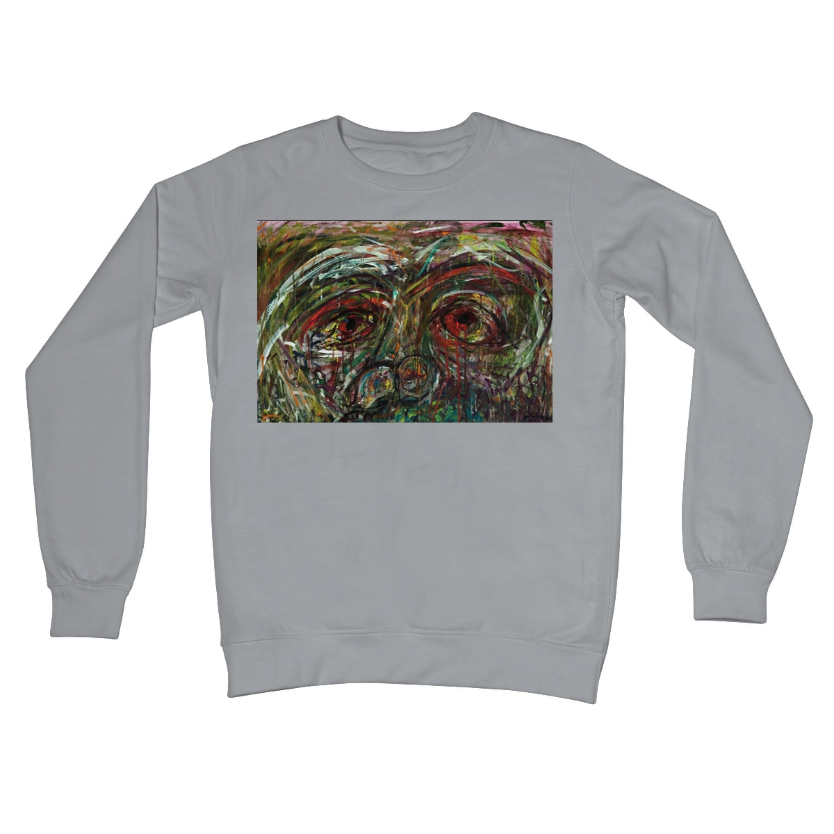 Bleeding Tears  Crew Neck Sweatshirt