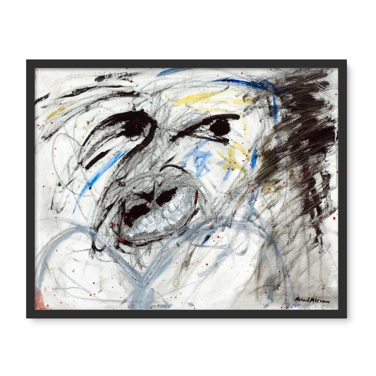 Never Look Back Framed Photo Tile