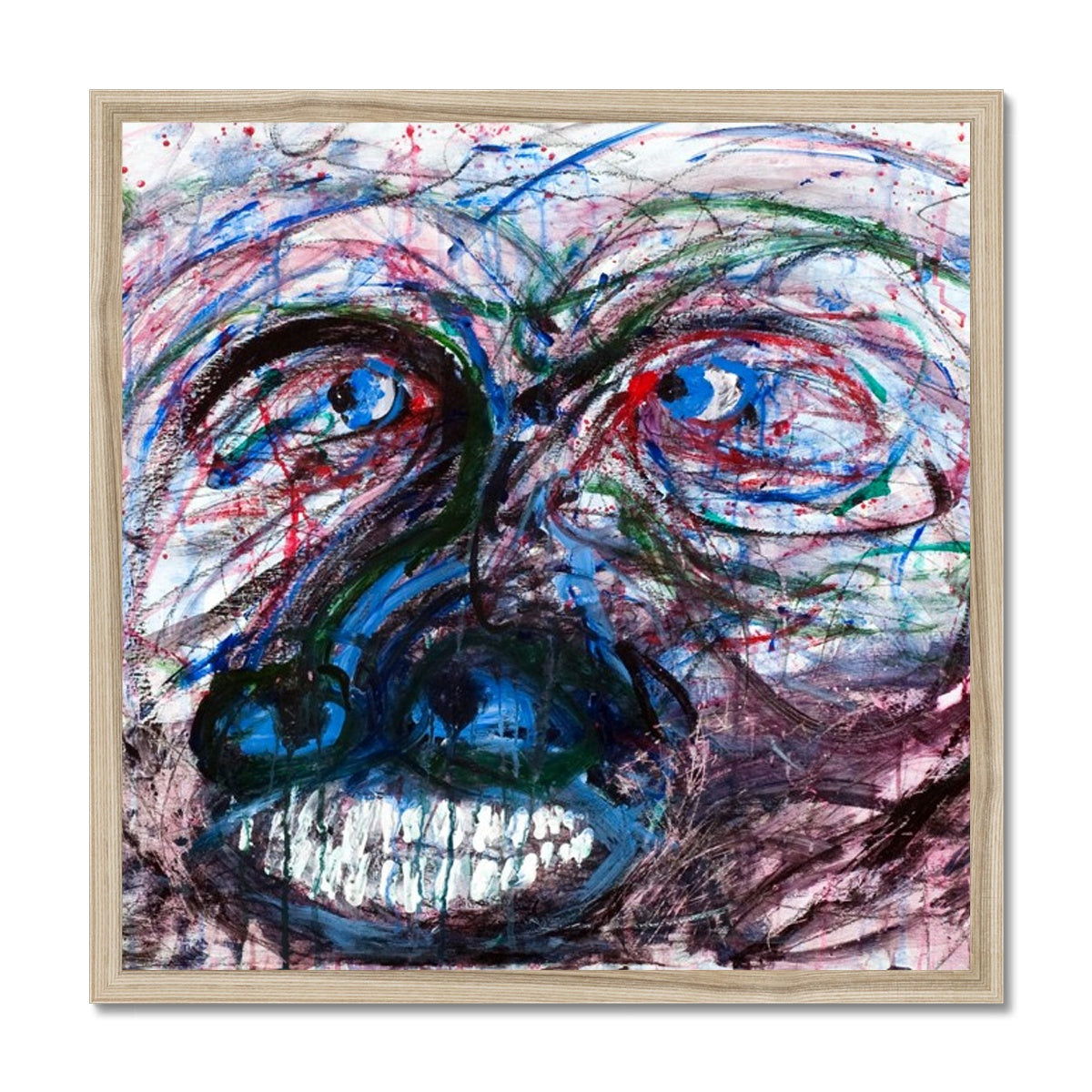 Caught In Between  Framed Print