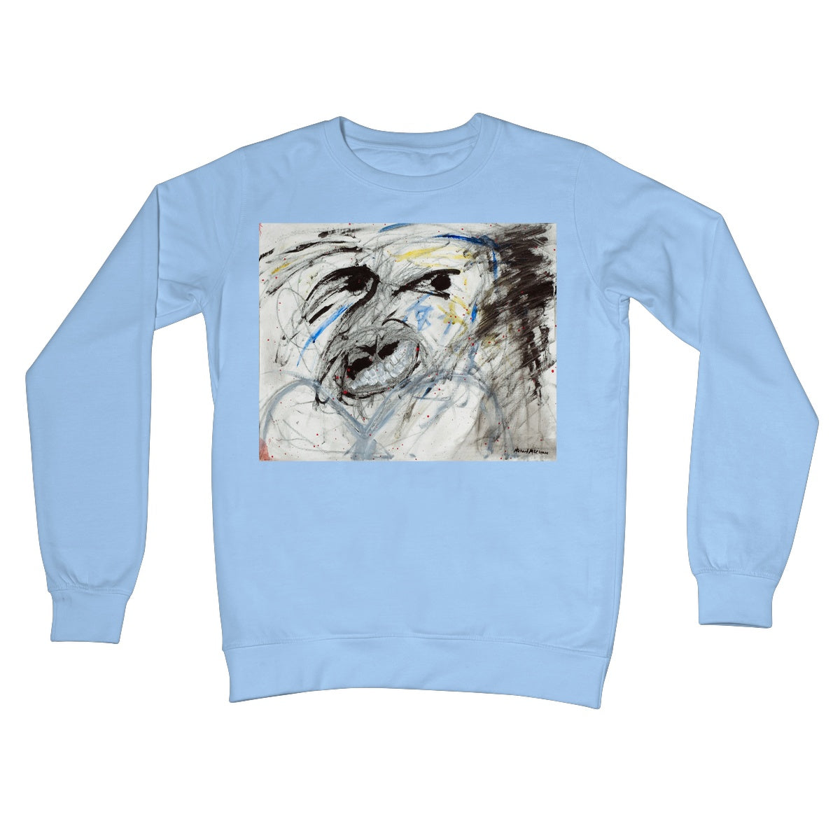 Never Look Back Crew Neck Sweatshirt