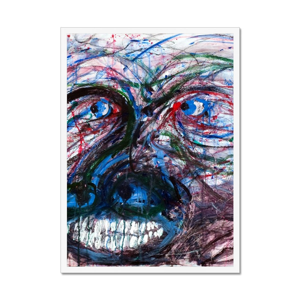 Caught In Between  Framed Print