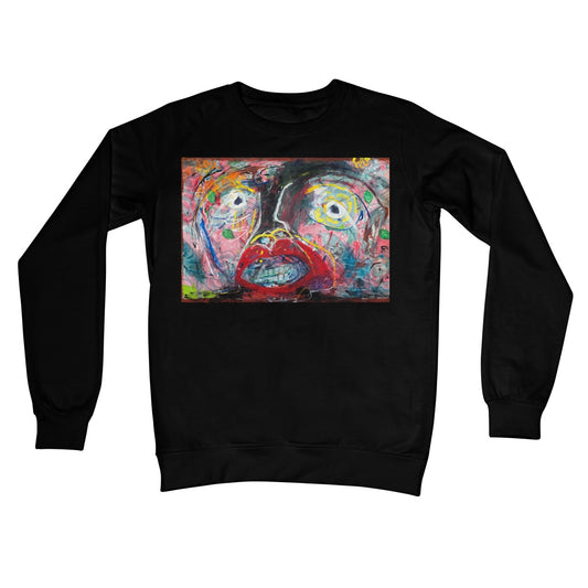 Flowers and Birds  Crew Neck Sweatshirt