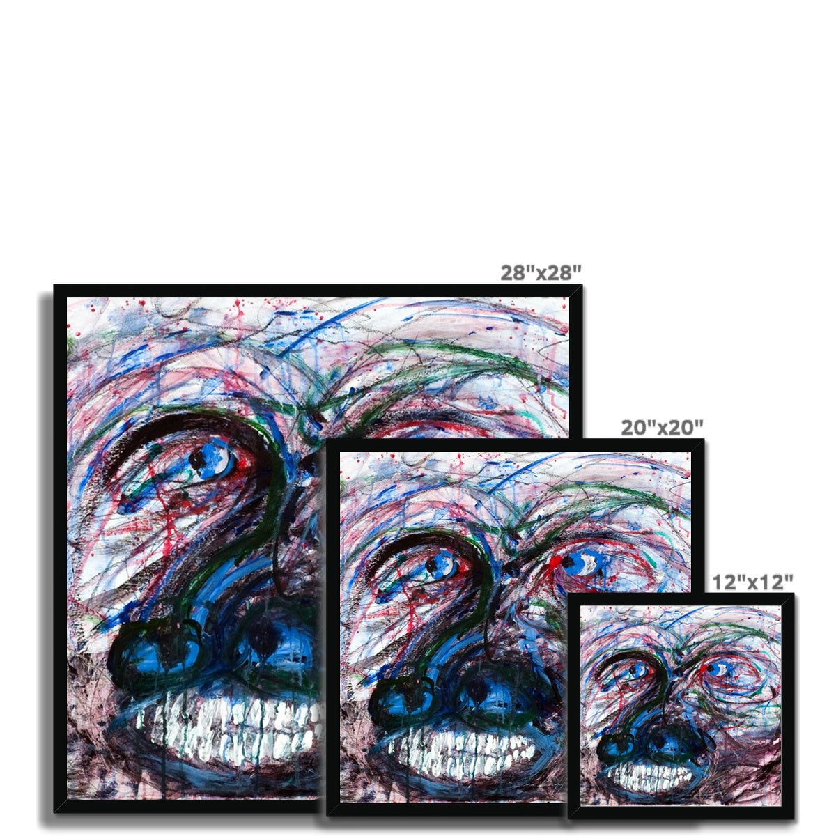 Caught In Between  Framed Print