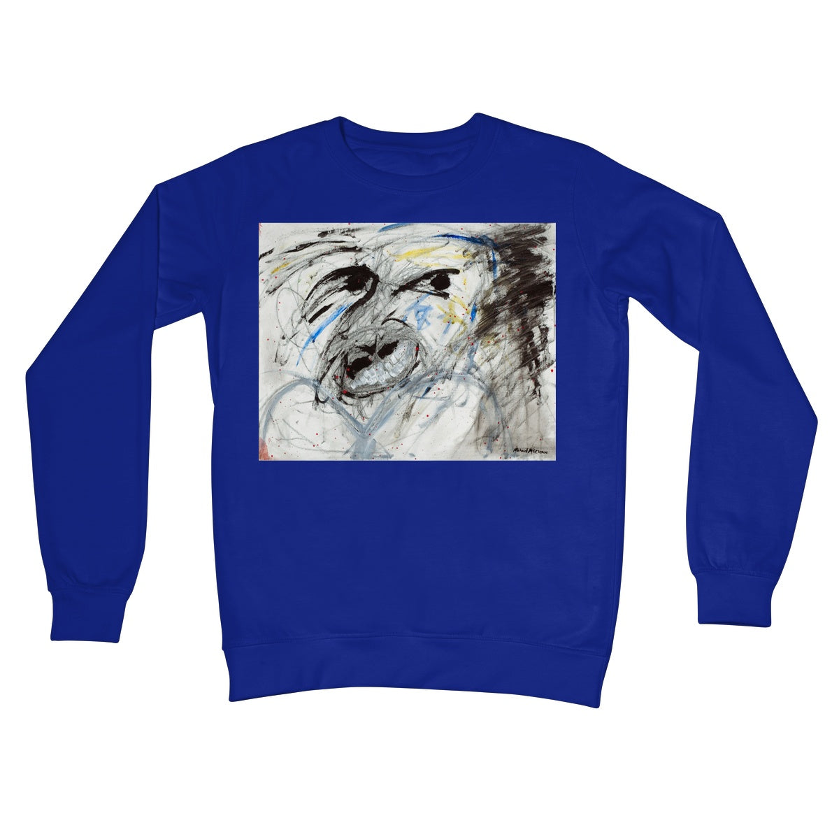 Never Look Back Crew Neck Sweatshirt