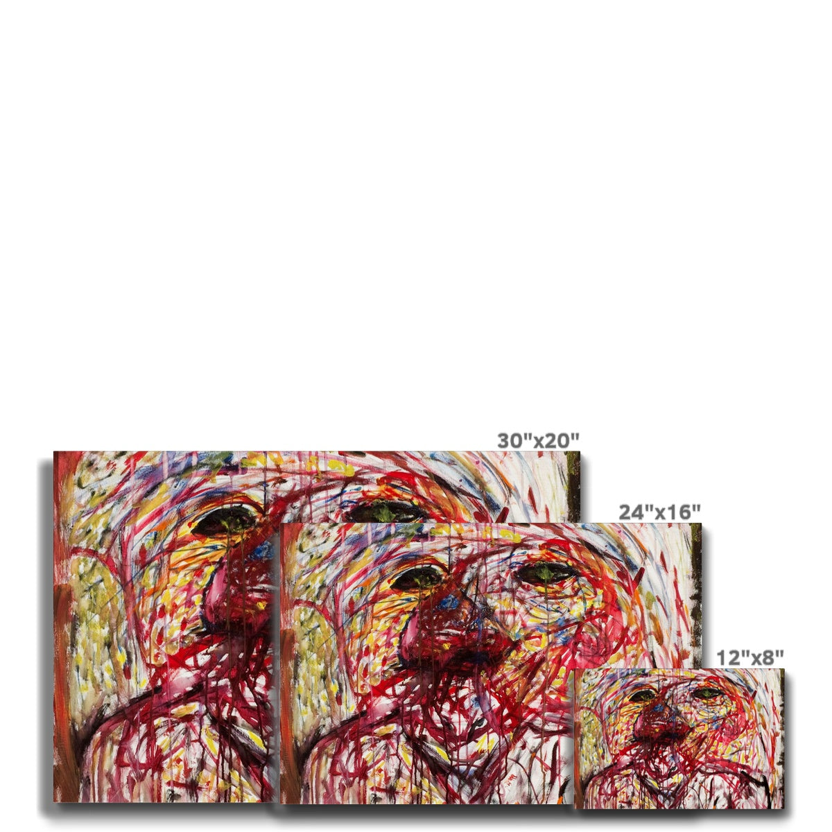 Troubled  Eco Canvas
