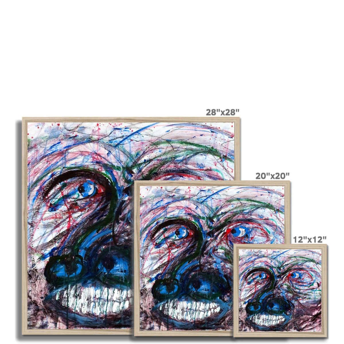 Caught In Between  Framed Print