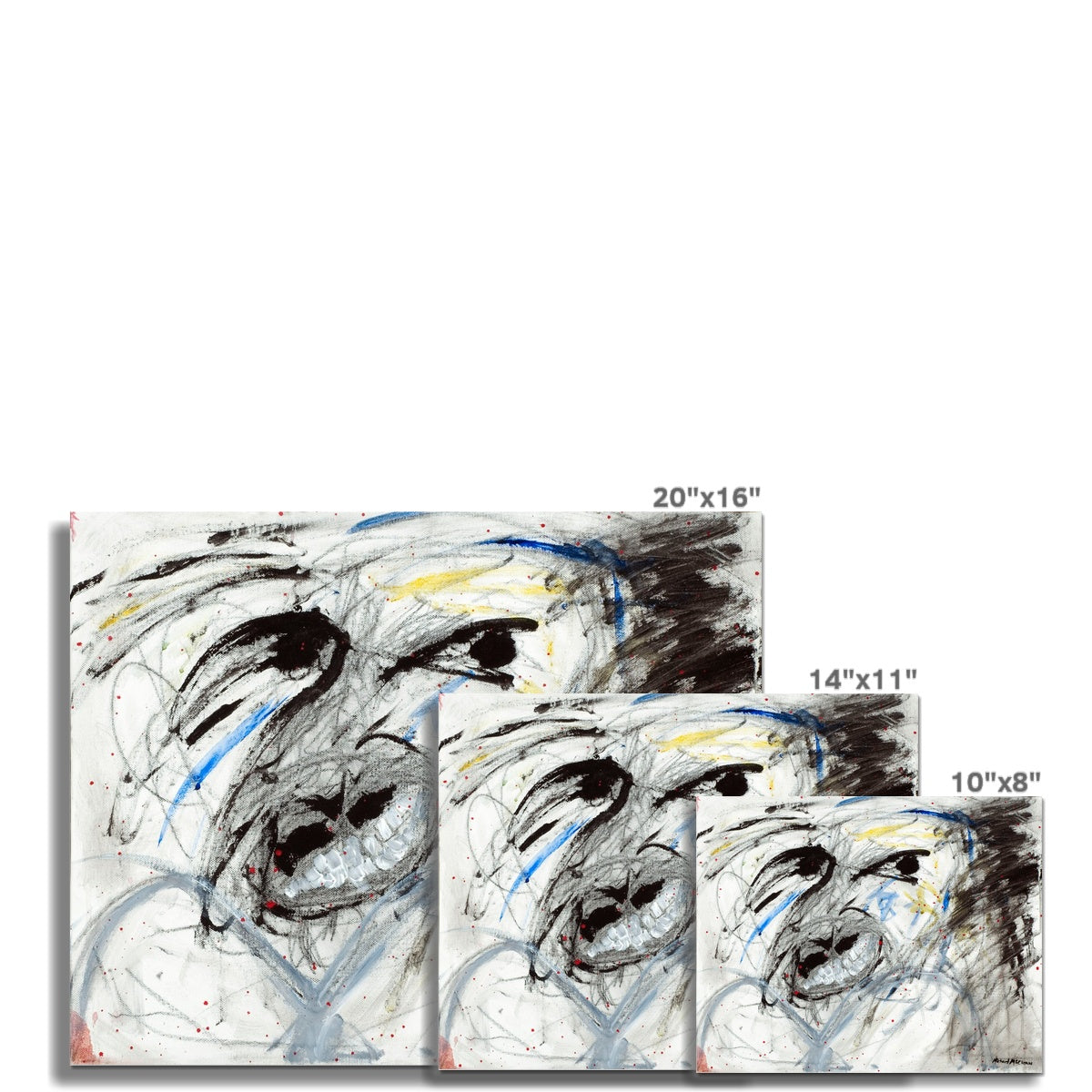 Never Look Back Wall Art Poster