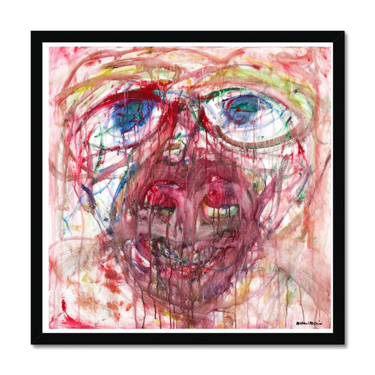 In The Mirror  Framed Print