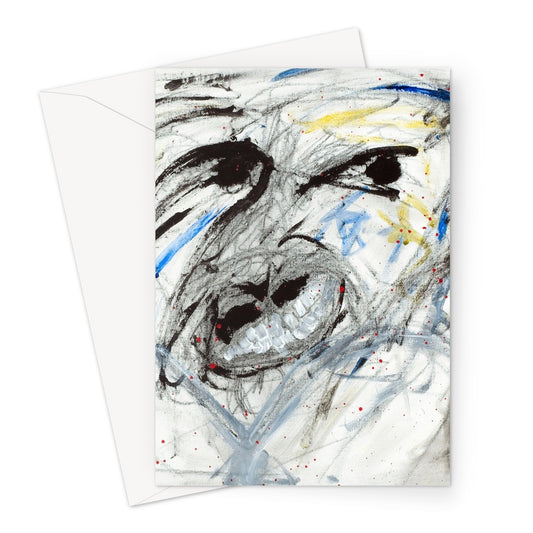 Never Look Back Greeting Card