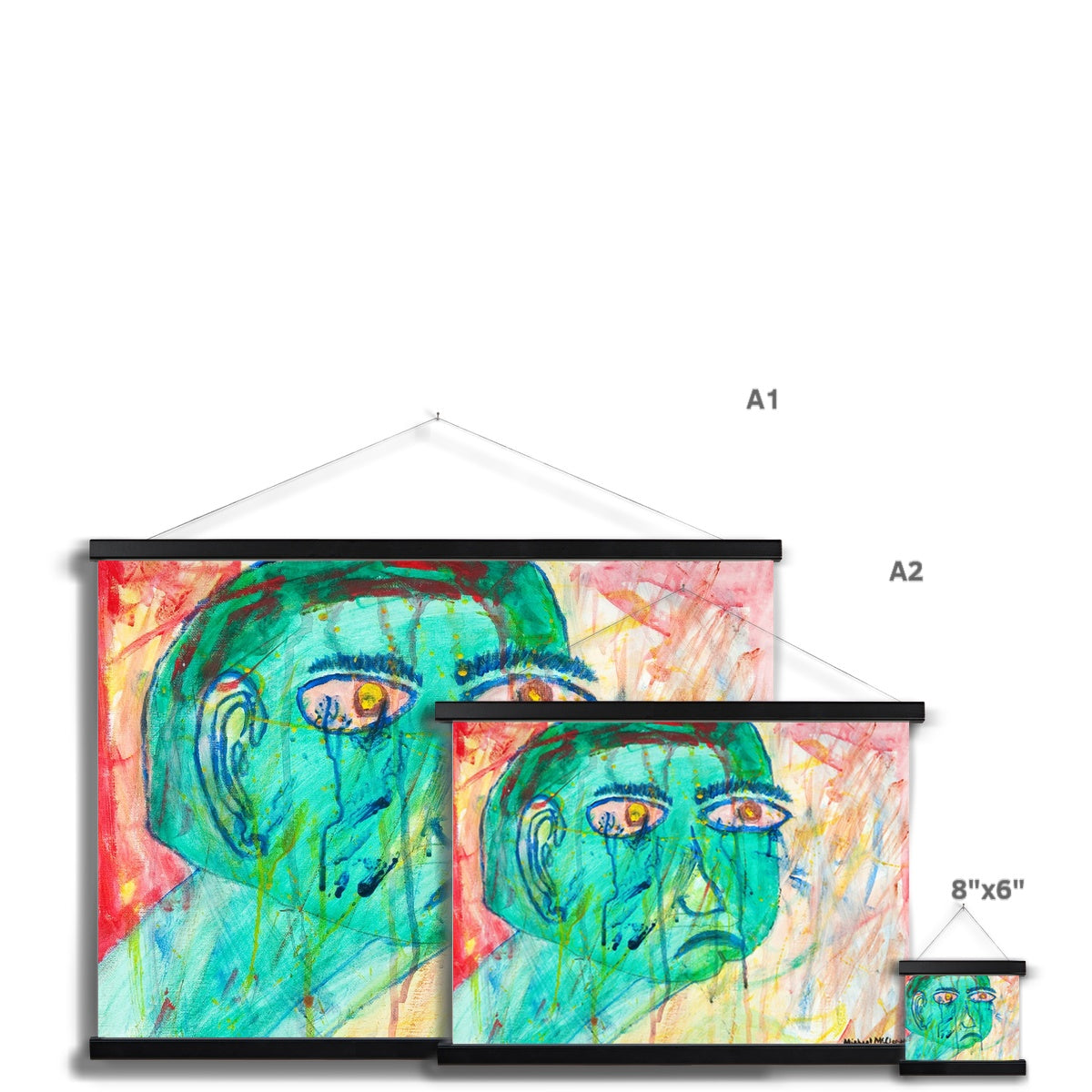 RAY Fine Art Print with Hanger