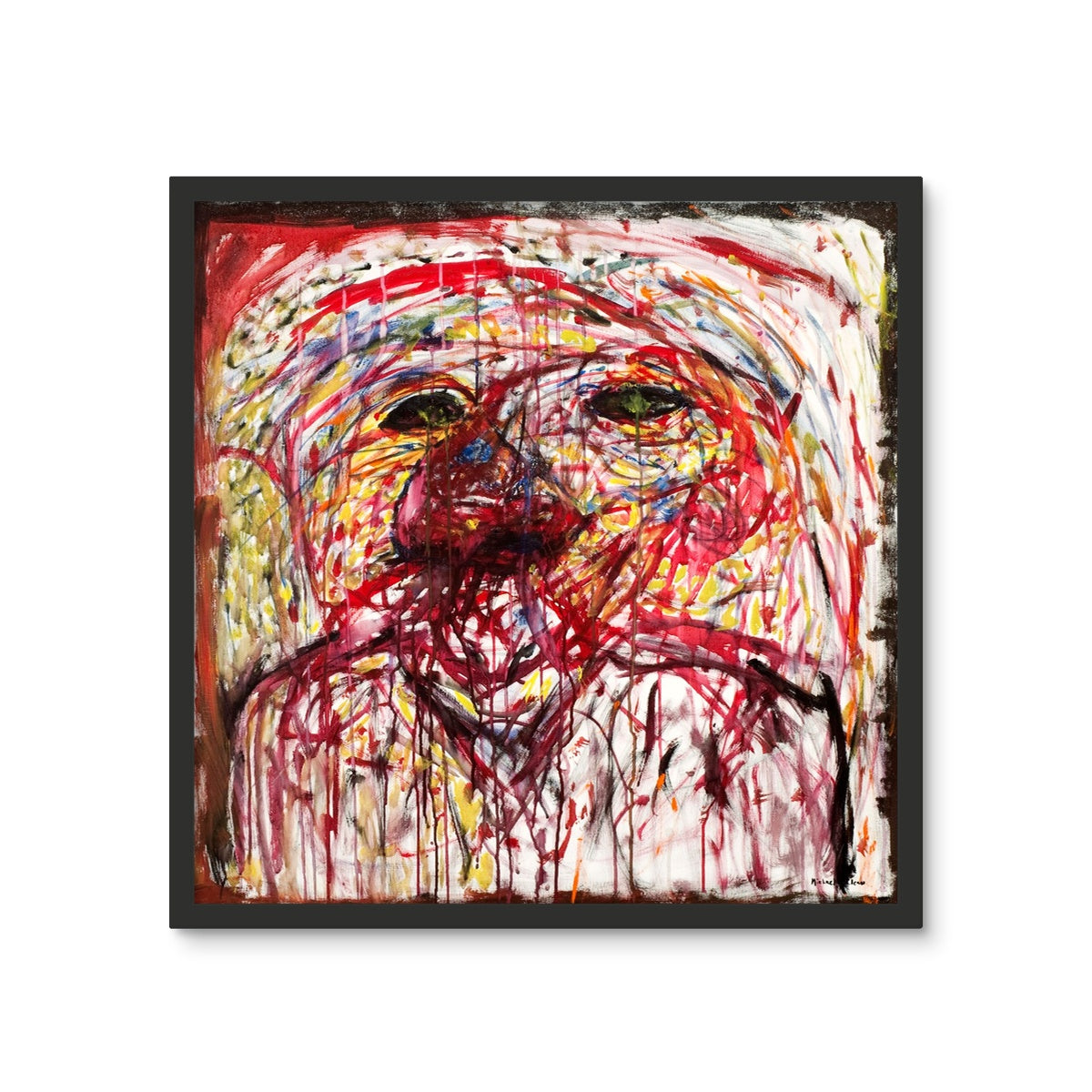 Troubled  Framed Photo Tile