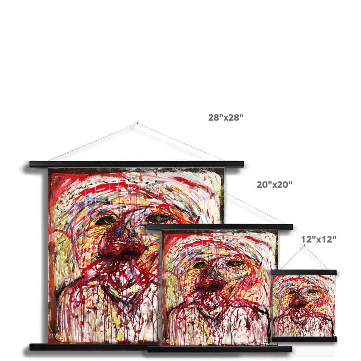 Troubled  Fine Art Print with Hanger