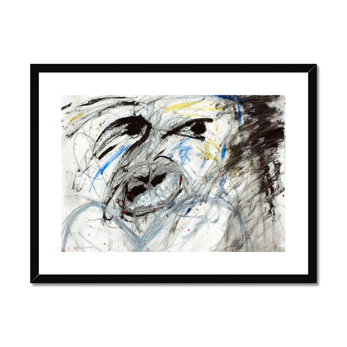 Never Look Back Framed & Mounted Print