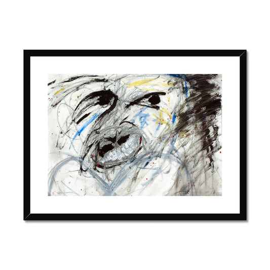 Never Look Back Framed & Mounted Print