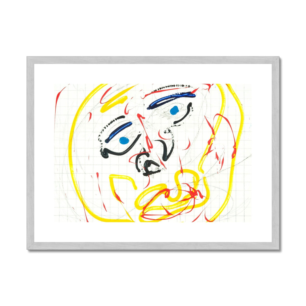 Jennifer Antique Framed & Mounted Print