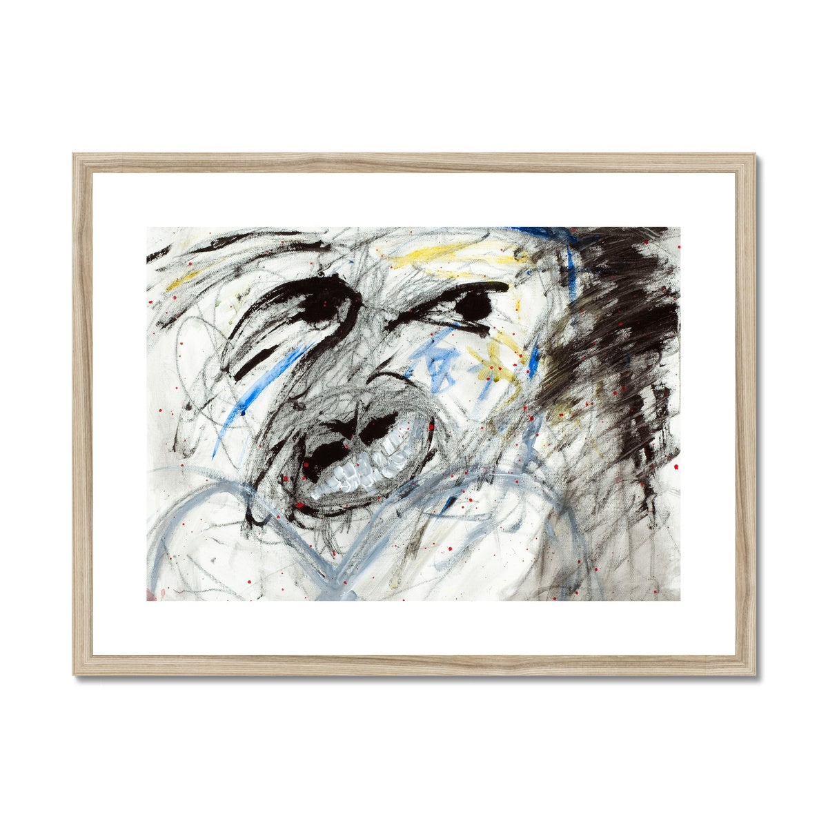 Never Look Back Framed & Mounted Print