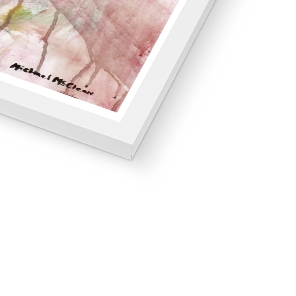 In The Mirror  Framed Print