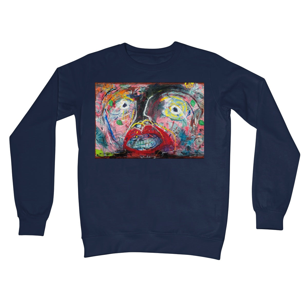 Flowers and Birds  Crew Neck Sweatshirt