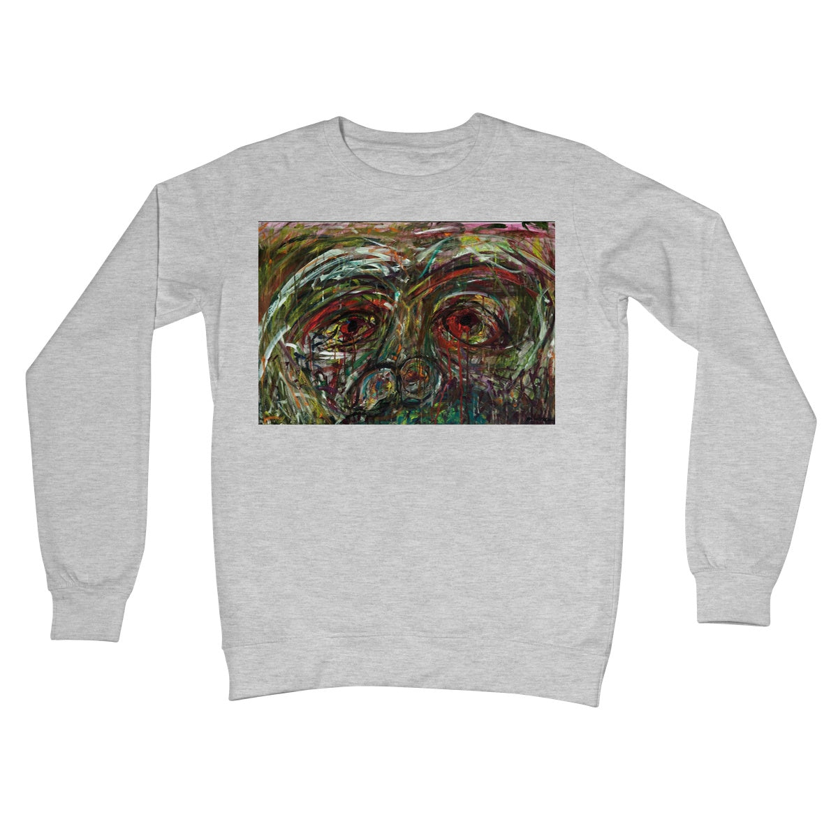 Bleeding Tears  Crew Neck Sweatshirt