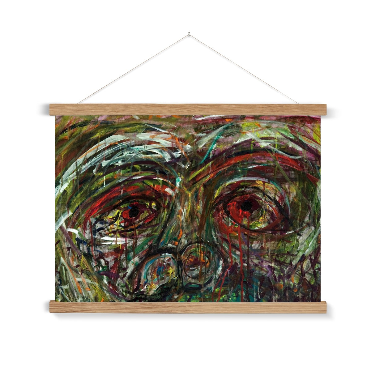 Bleeding Tears  Fine Art Print with Hanger