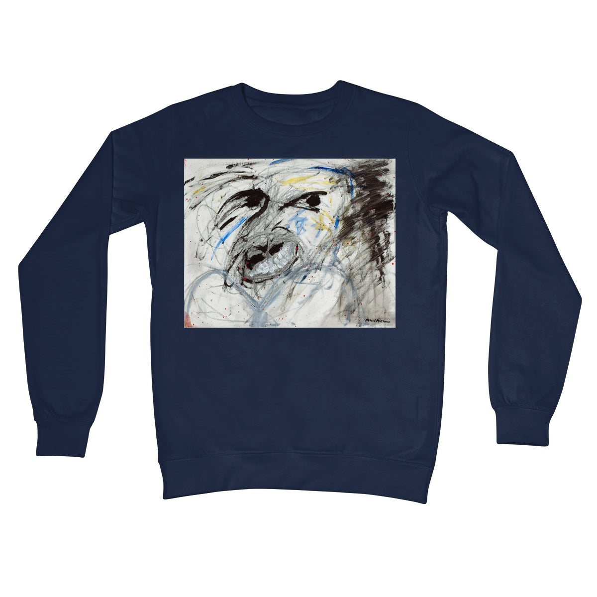 Never Look Back Crew Neck Sweatshirt