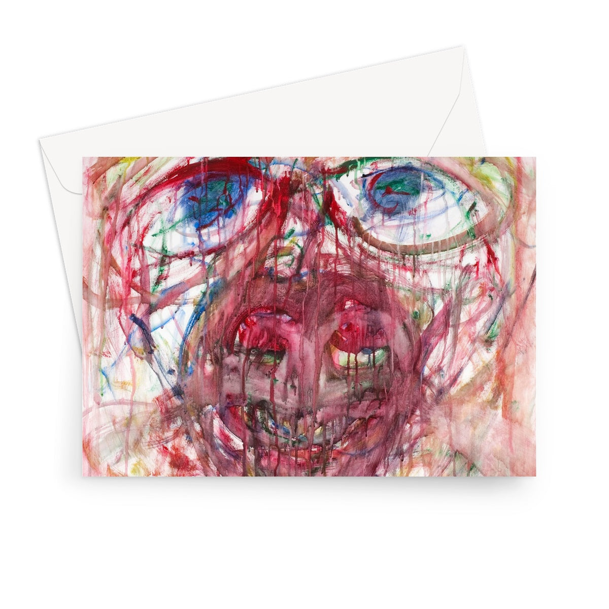 In The Mirror  Greeting Card