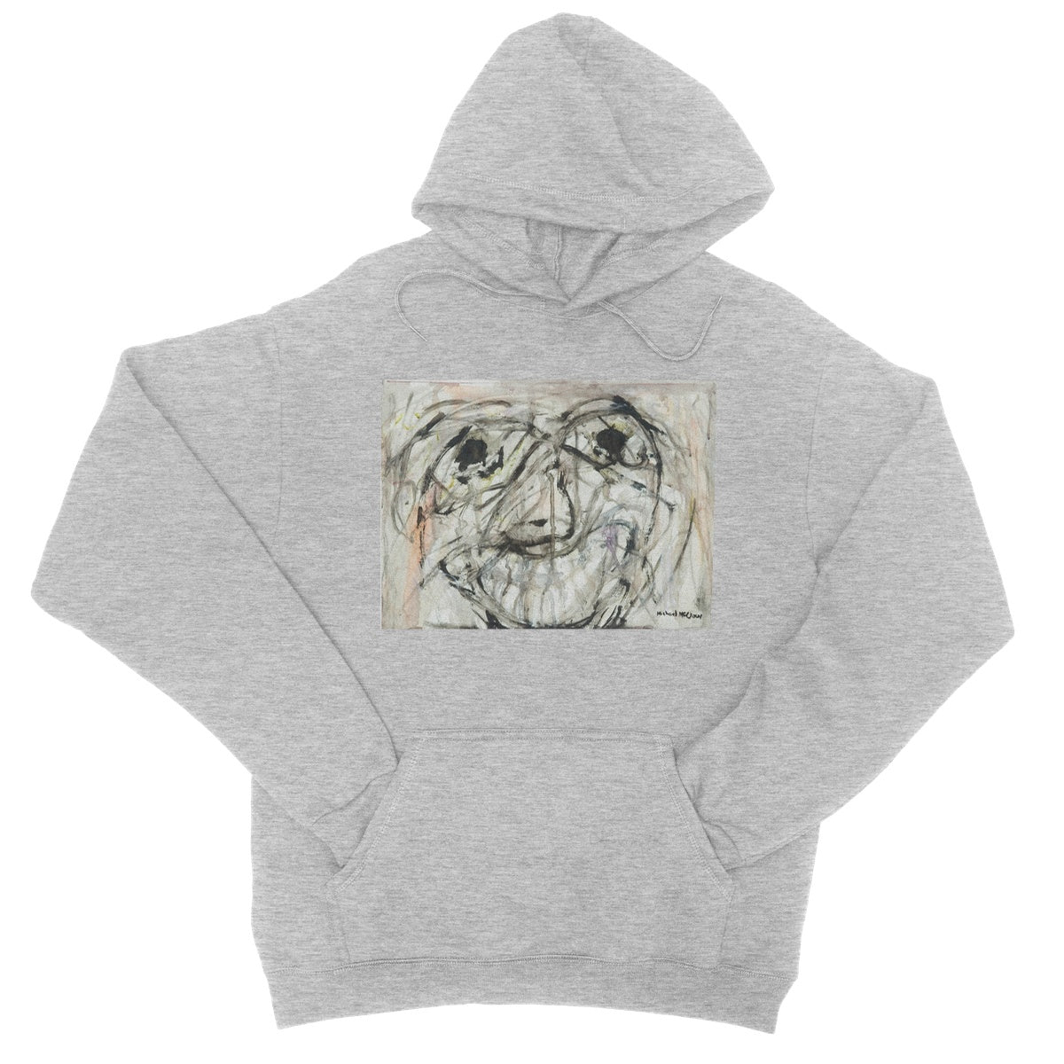 My Happy Place  College Hoodie