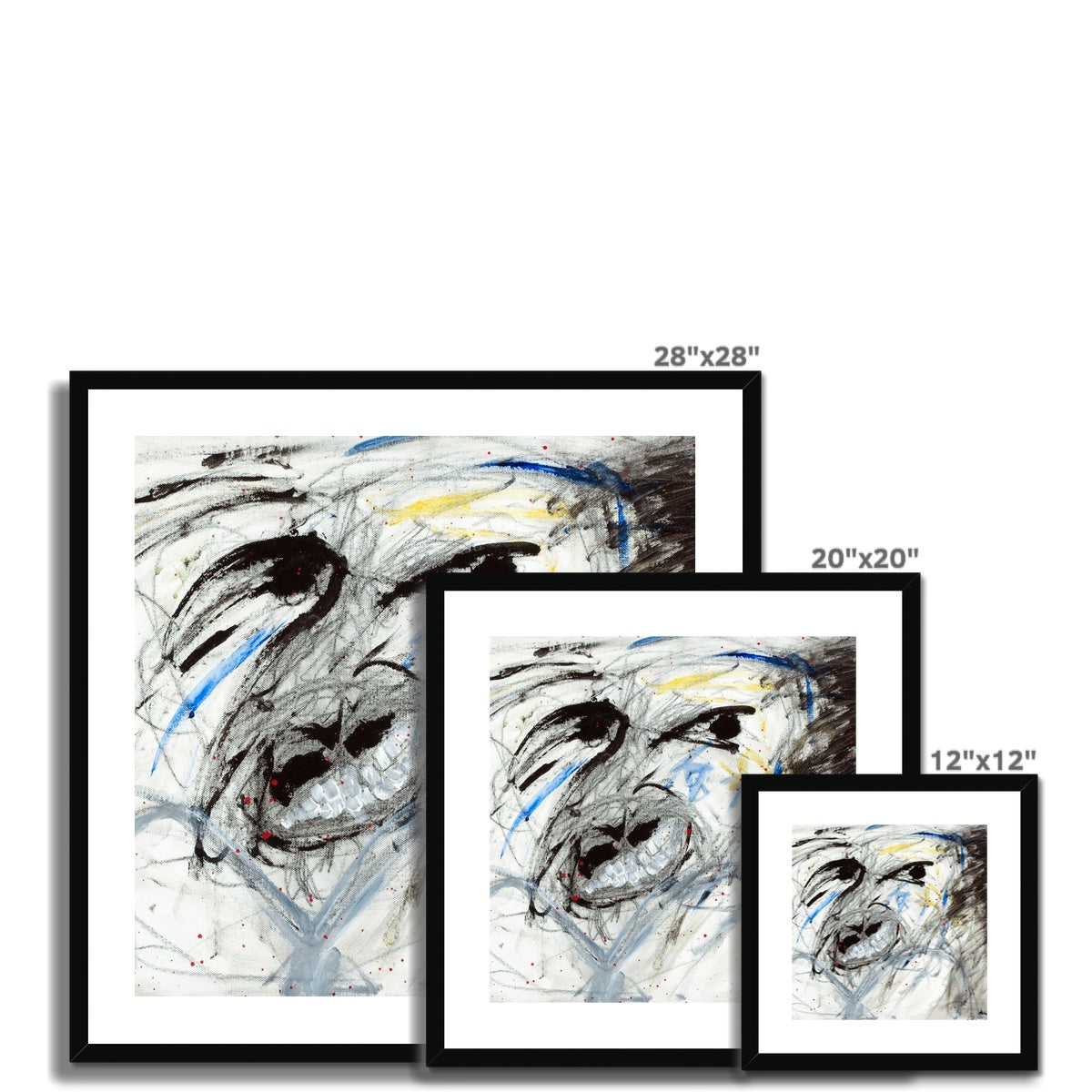 Never Look Back Framed & Mounted Print