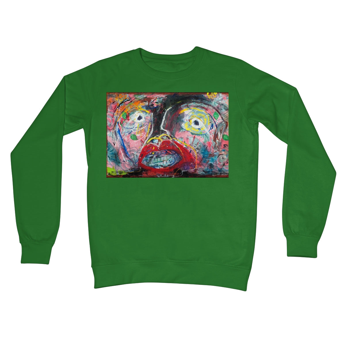 Flowers and Birds  Crew Neck Sweatshirt