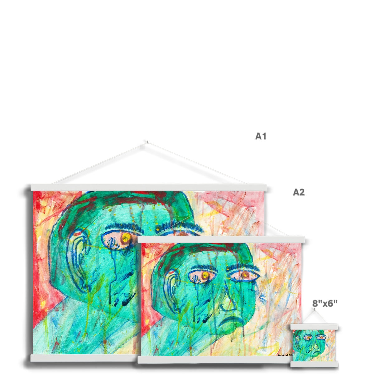 RAY Fine Art Print with Hanger