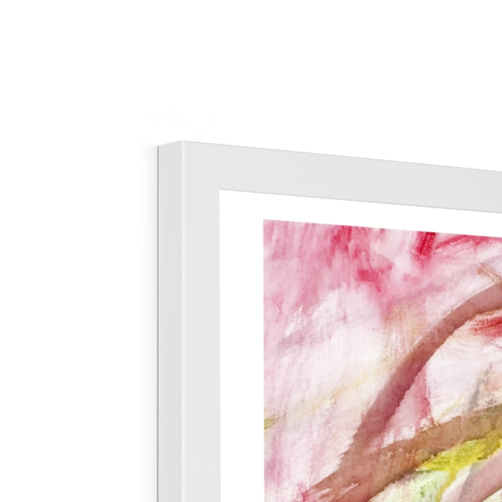 In The Mirror  Framed Print