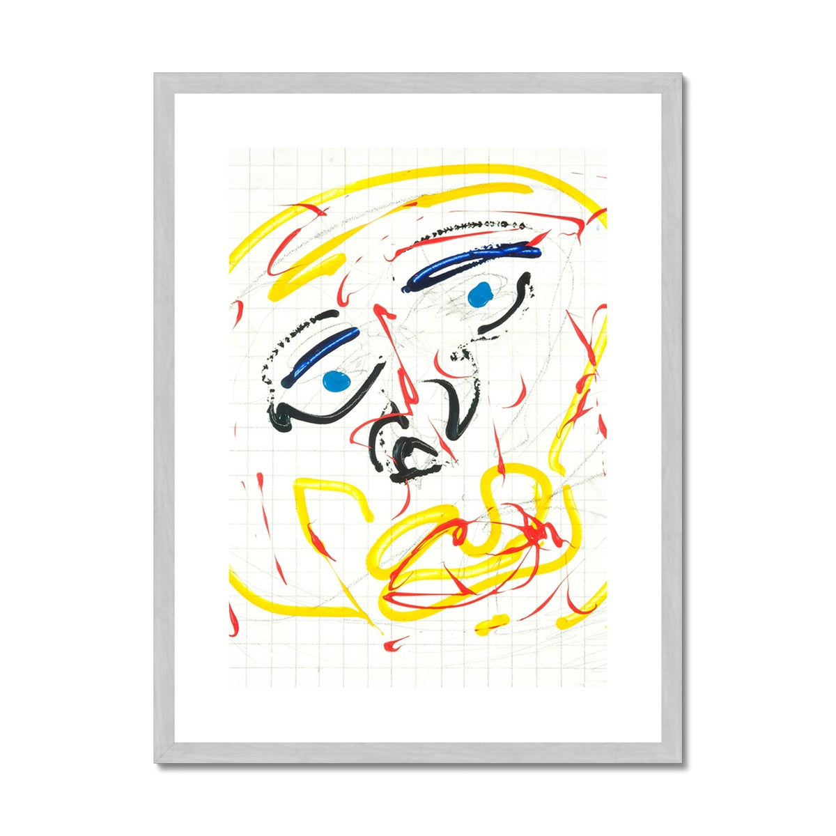 Jennifer Antique Framed & Mounted Print