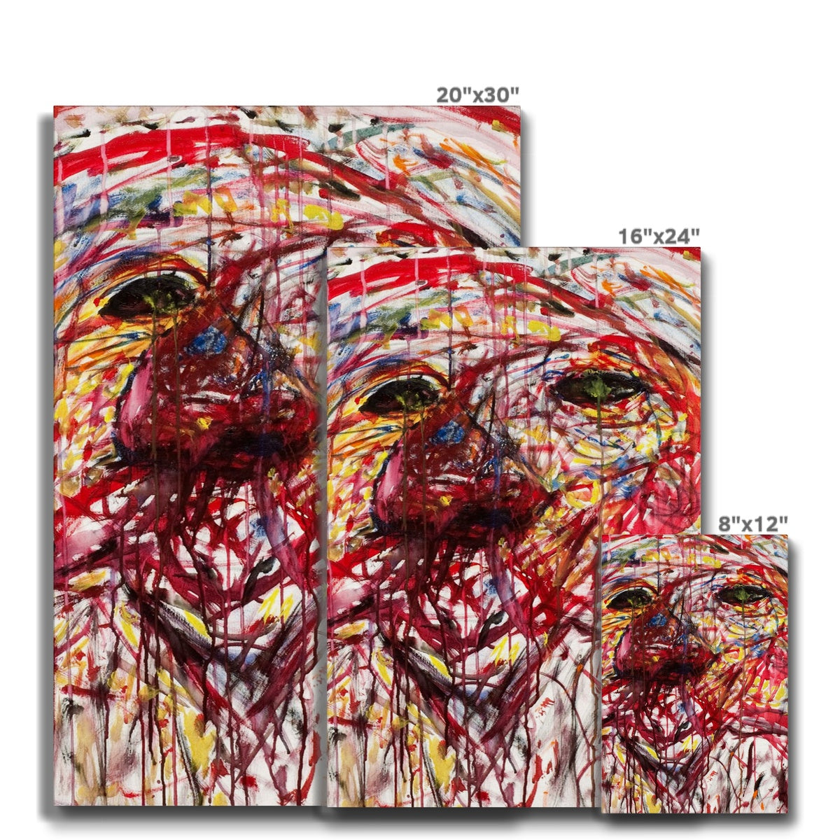 Troubled  Eco Canvas