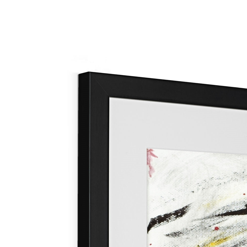 Never Look Back Framed & Mounted Print