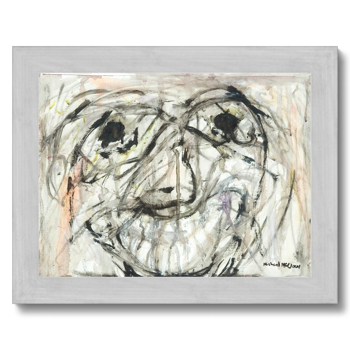 My Happy Place  Antique Framed Print
